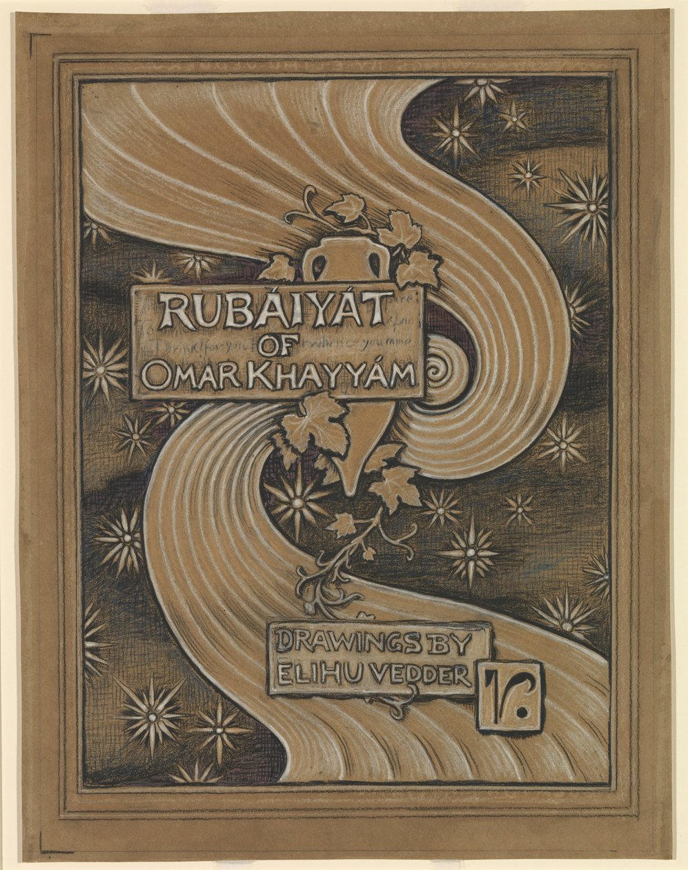 (Illustration till Rubáiyát av Omar Khayyám) Omslag av Elihu Vedder