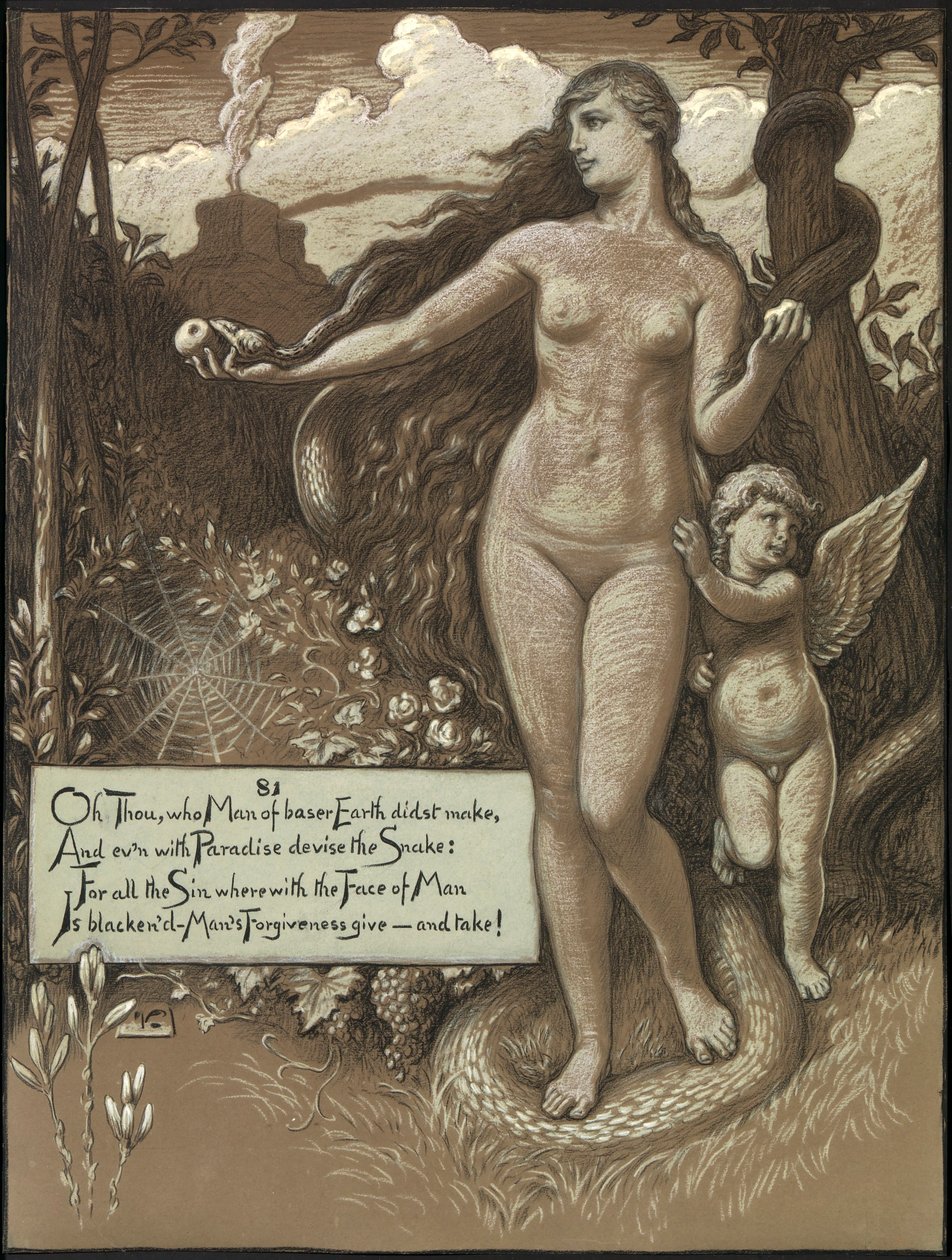 (Illustration till Rubáiyát av Omar Khayyám) I början av Elihu Vedder