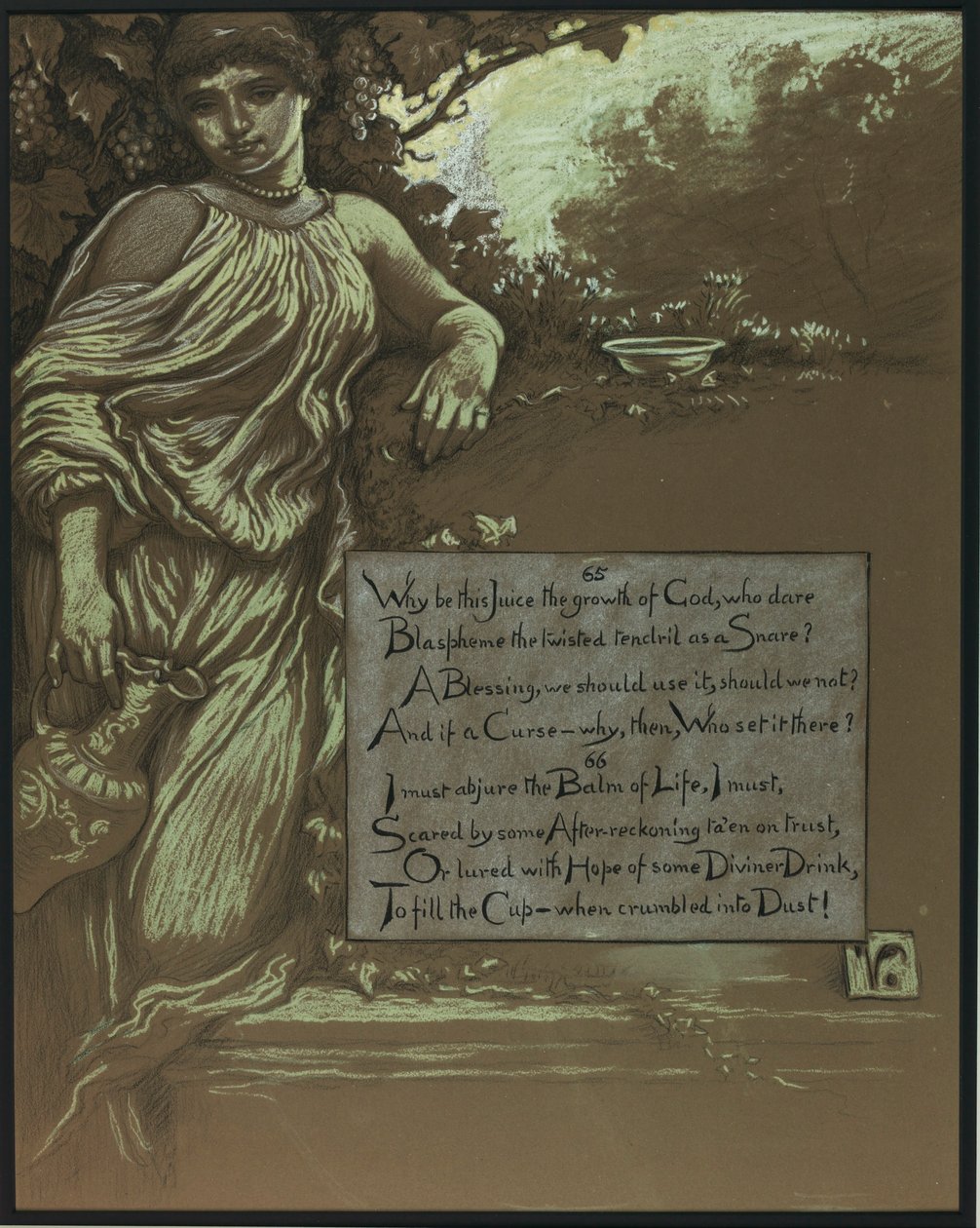 (Illustration till Rubáiyát av Omar Khayyám) Vinrankan av Elihu Vedder
