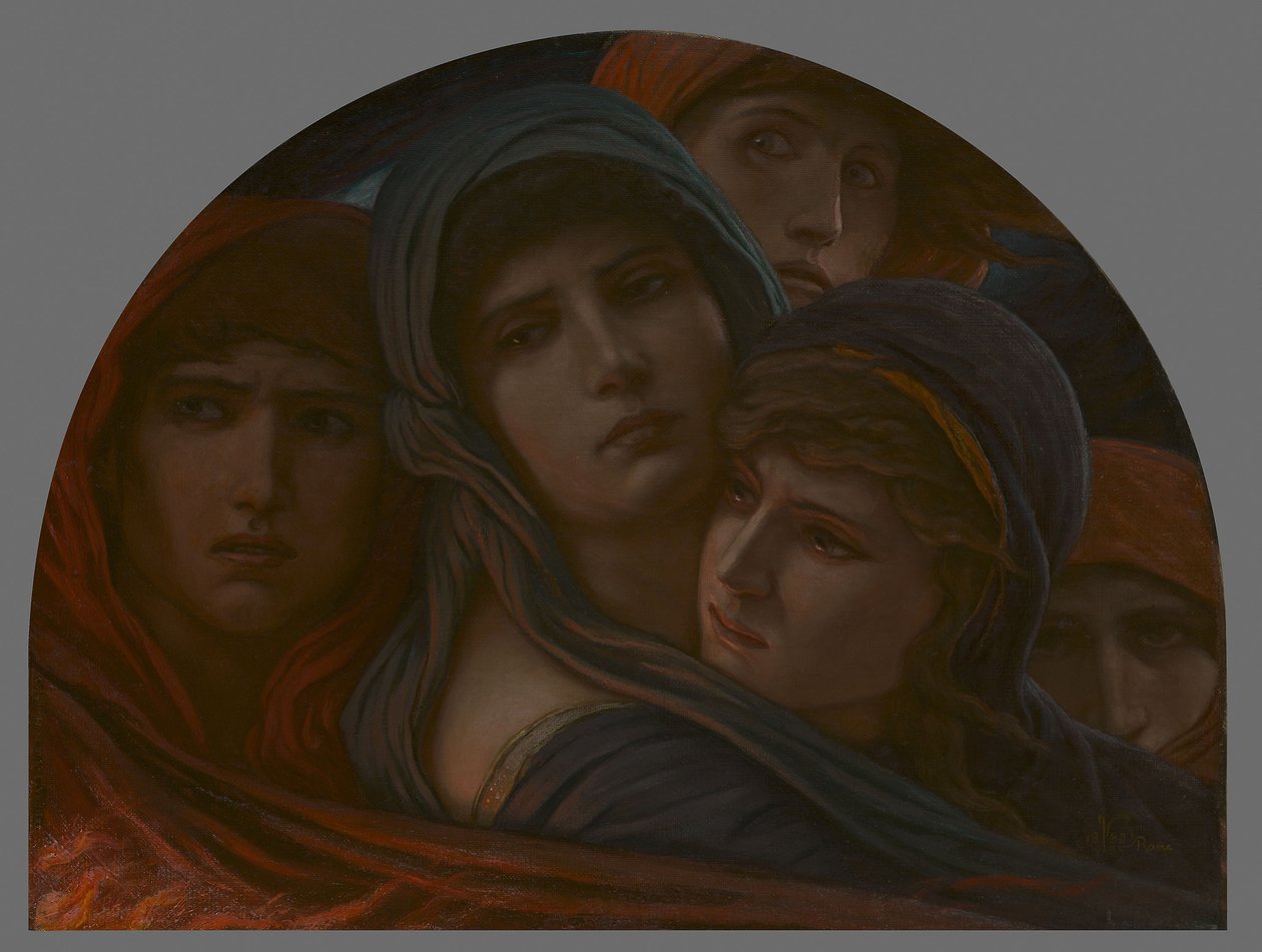 En glimt in i helvetet, eller rädsla av Elihu Vedder
