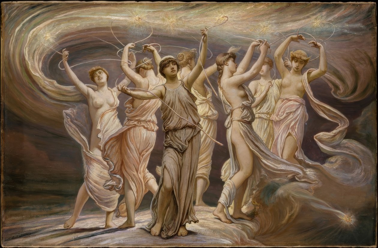 Plejaderna av Elihu Vedder