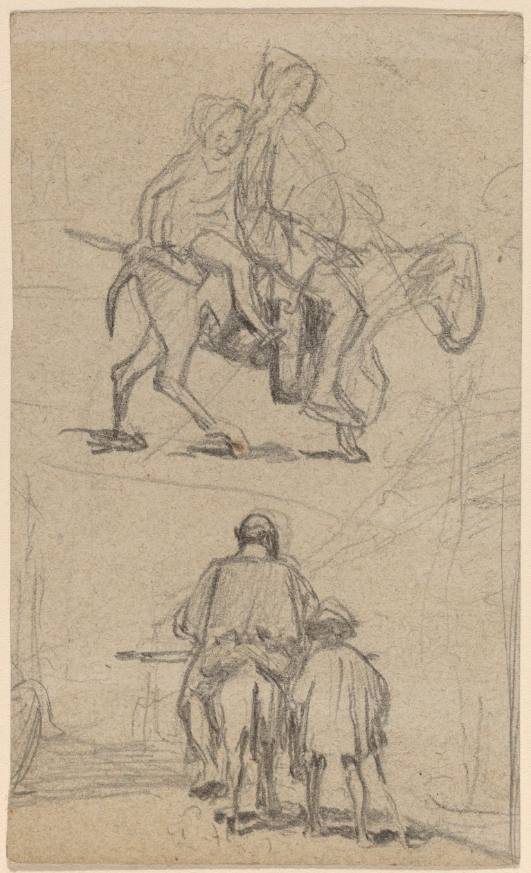 Far, Son och Åsnan av Elihu Vedder