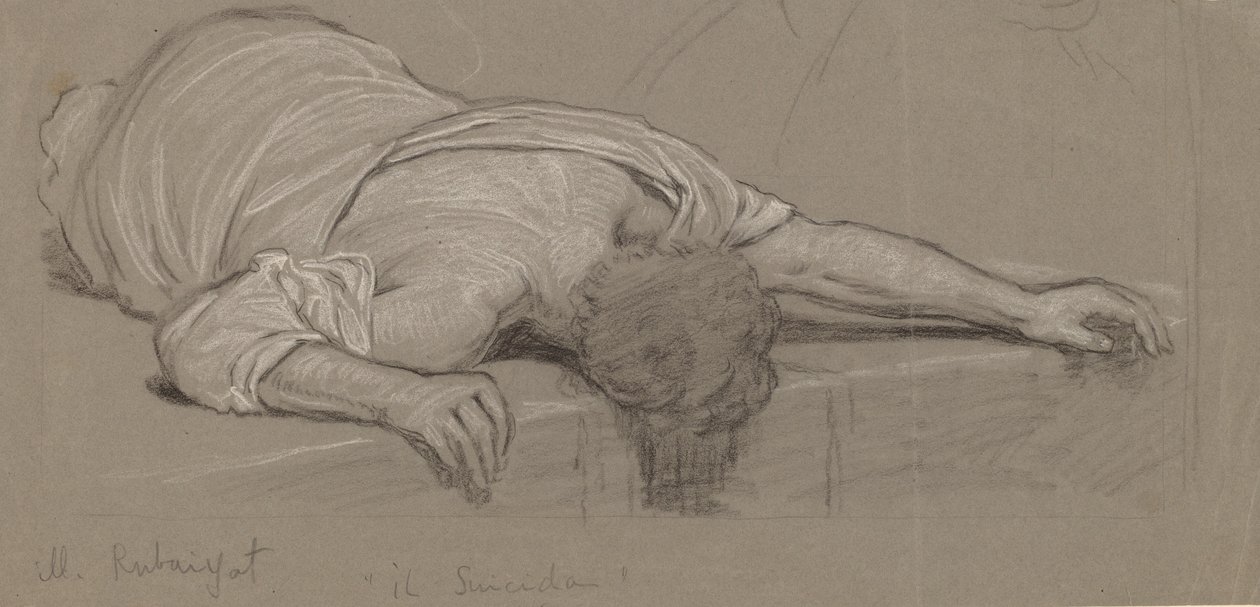 Från Rubáiyát, ca. 1887. av Elihu Vedder