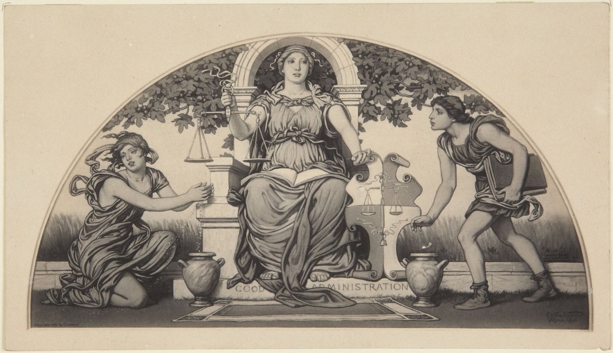 God förvaltning av Elihu Vedder