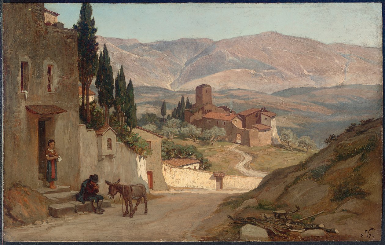 Nära Pergia, 1870 av Elihu Vedder
