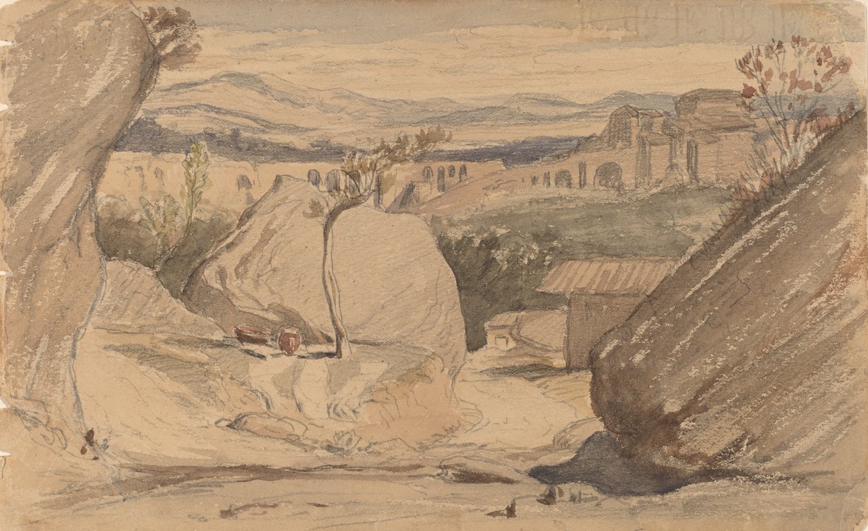 platser, c. 1887. av Elihu Vedder