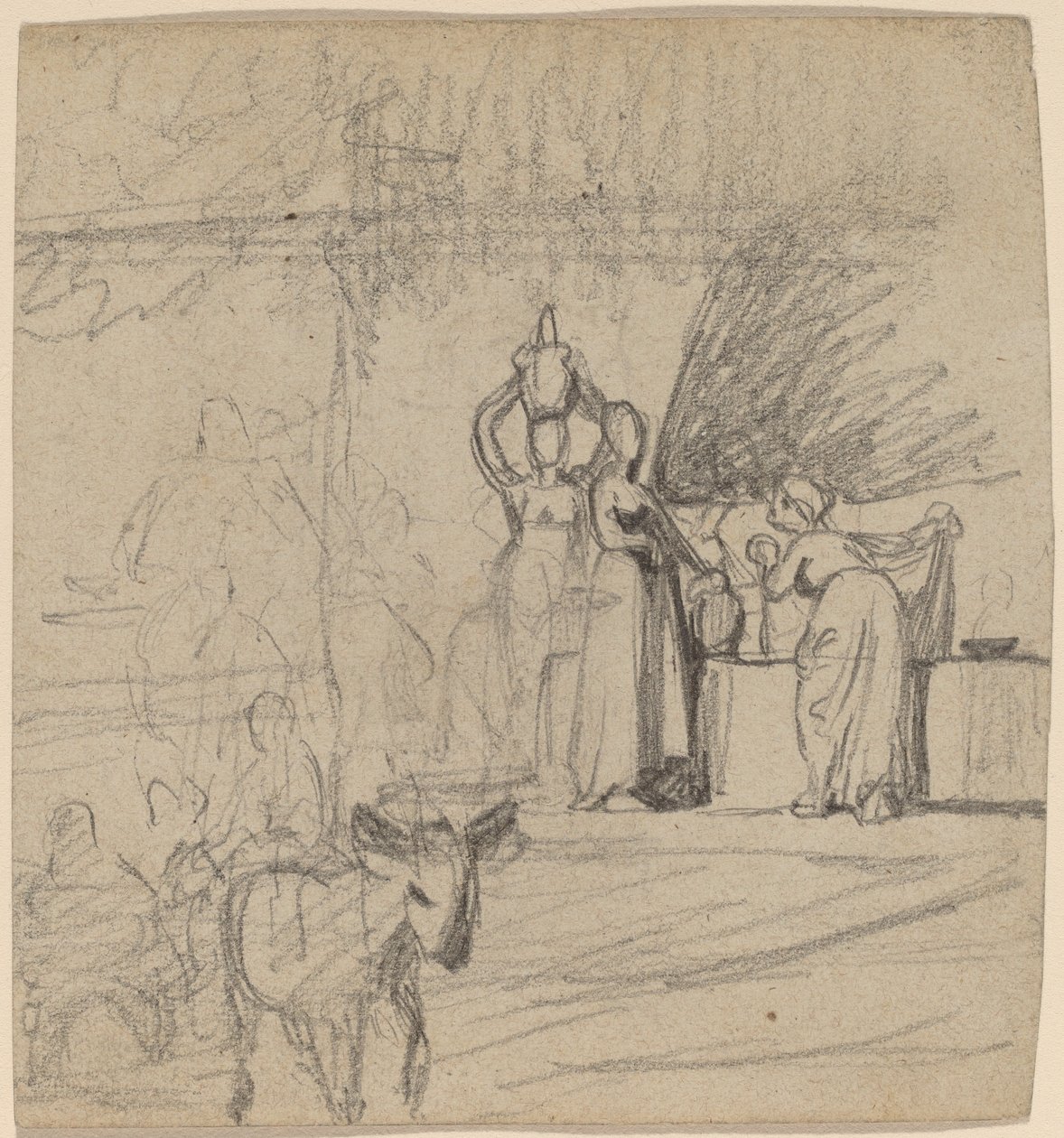 Son och åsna av Elihu Vedder