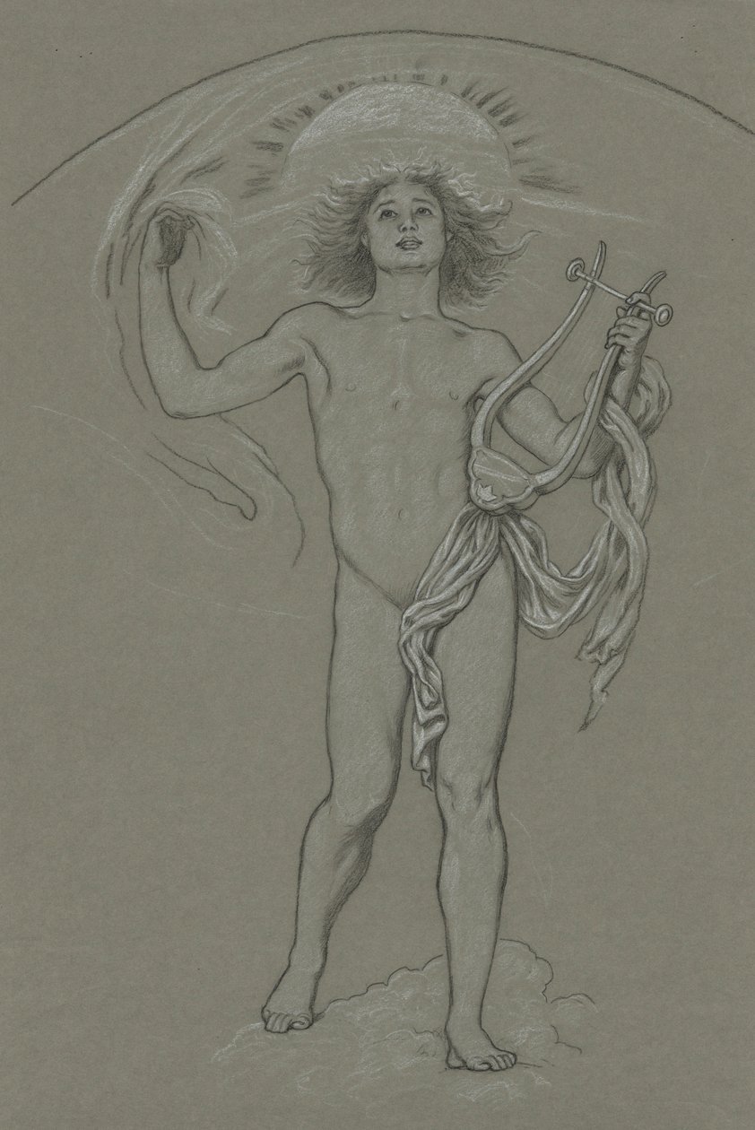 Studera för Apollo av Elihu Vedder