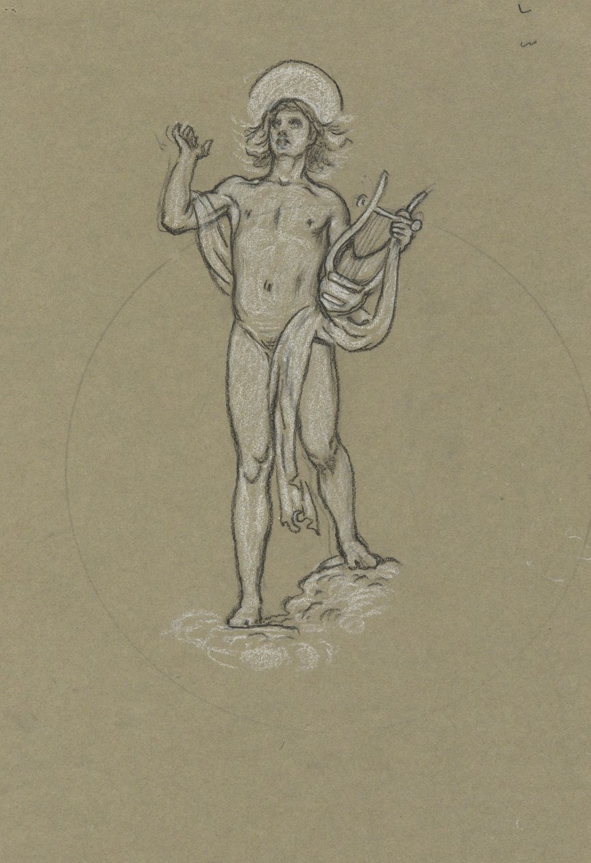 Studera för Apollo av Elihu Vedder