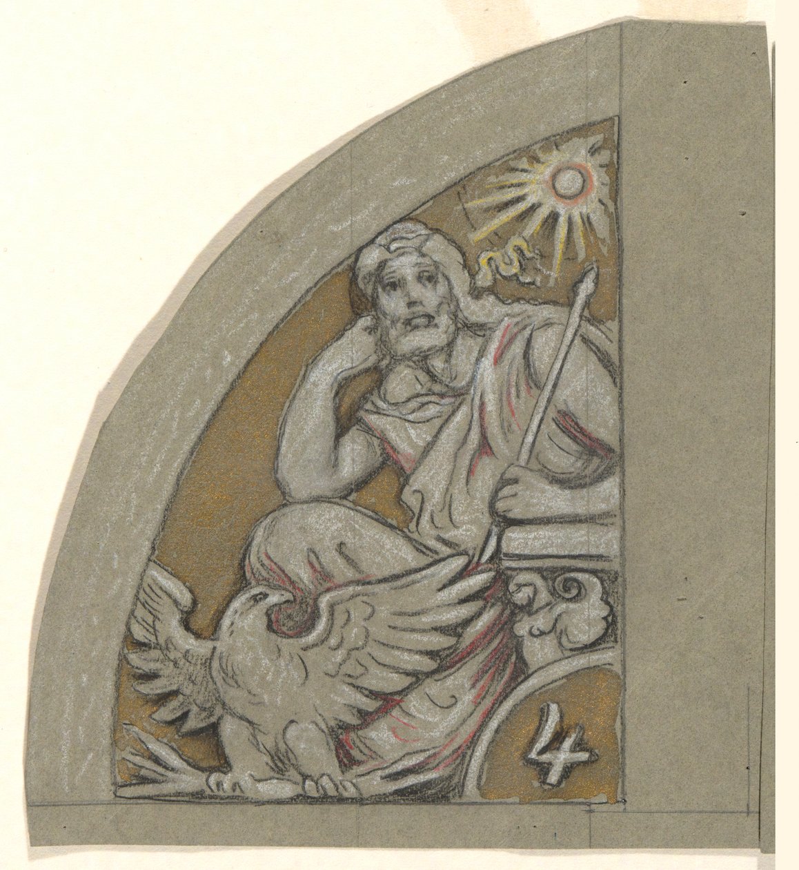 Studera för Jupiter av Elihu Vedder