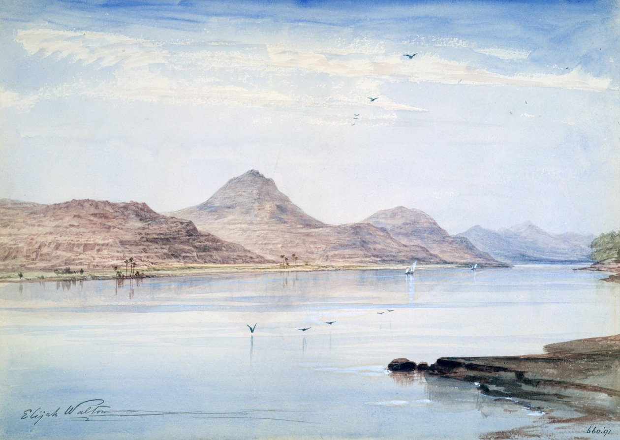 Gebel-el-Mody - Nubia" (Nubien) av Elijah Walton