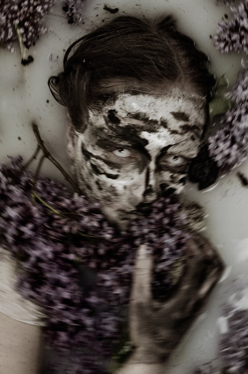 BeautyBeast, 2015 (screentryck) av Elinleticia Högabo