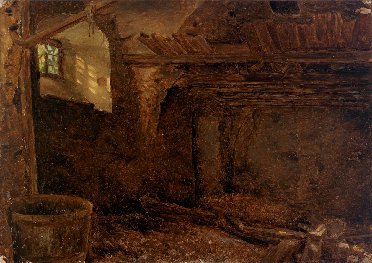 Interiör, n.d. av Eliphalet Frazer Andrews