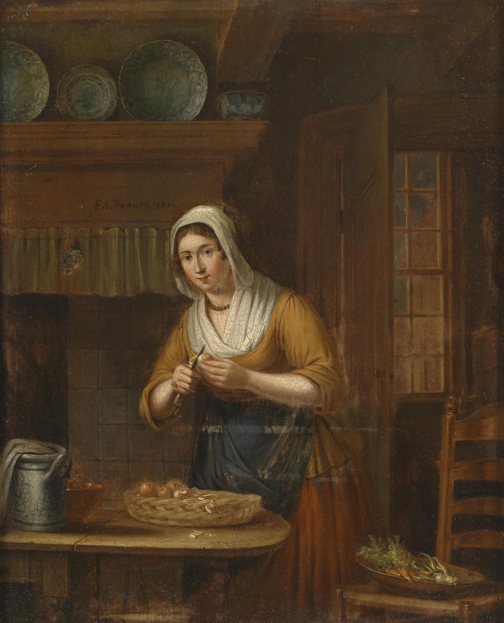 När du skalar äpplen i köket av Elisabeth Alida Haanen