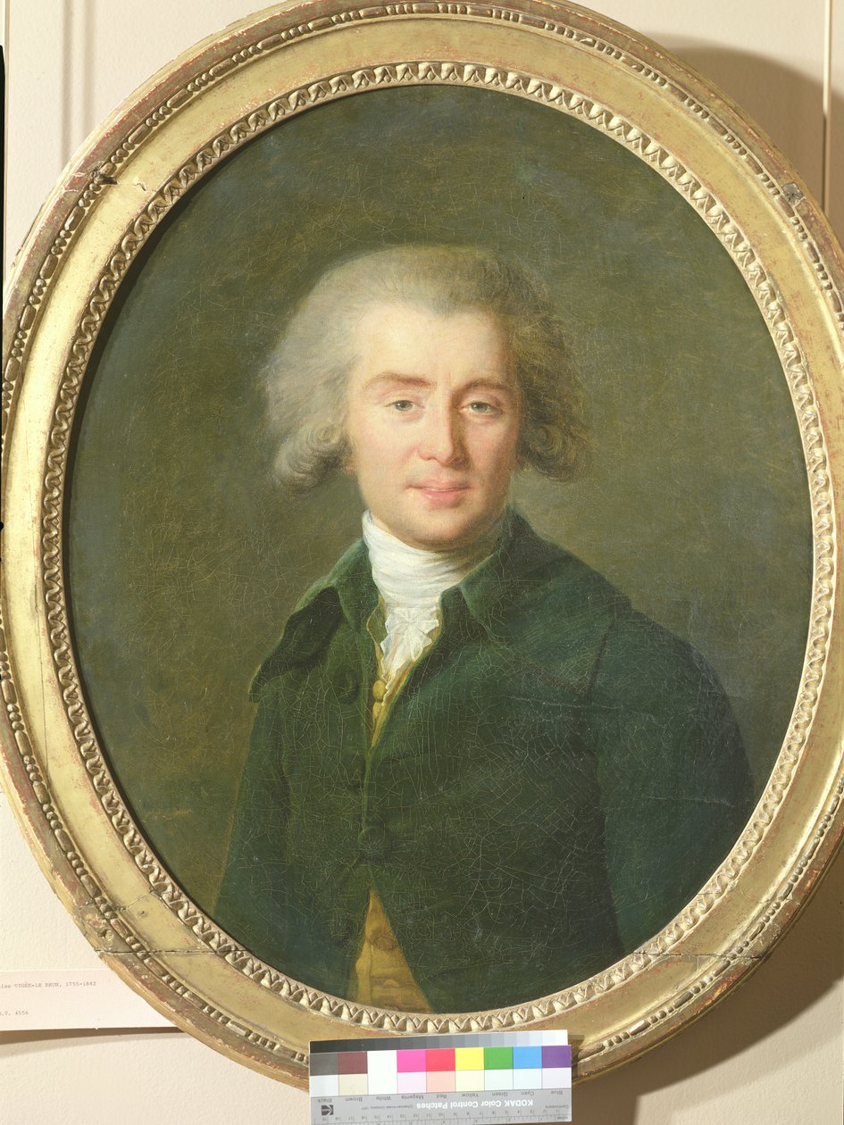 Andre Ernest Gretry (1741-1813) 1785 av Elisabeth Louise Vigee Lebrun