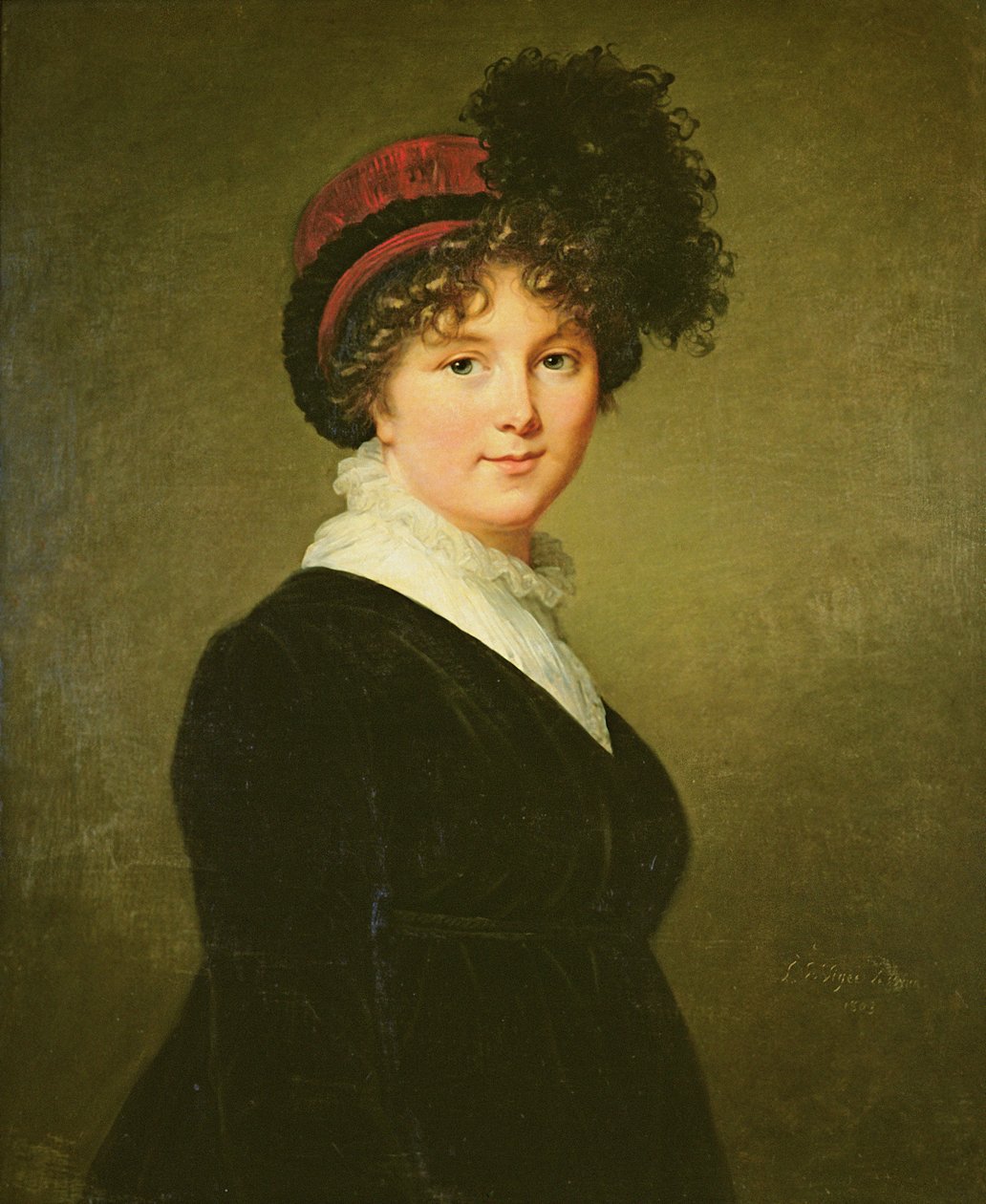 Porträtt av Arabella Cope, hertiginna av Dorset av Elisabeth Louise Vigee Lebrun
