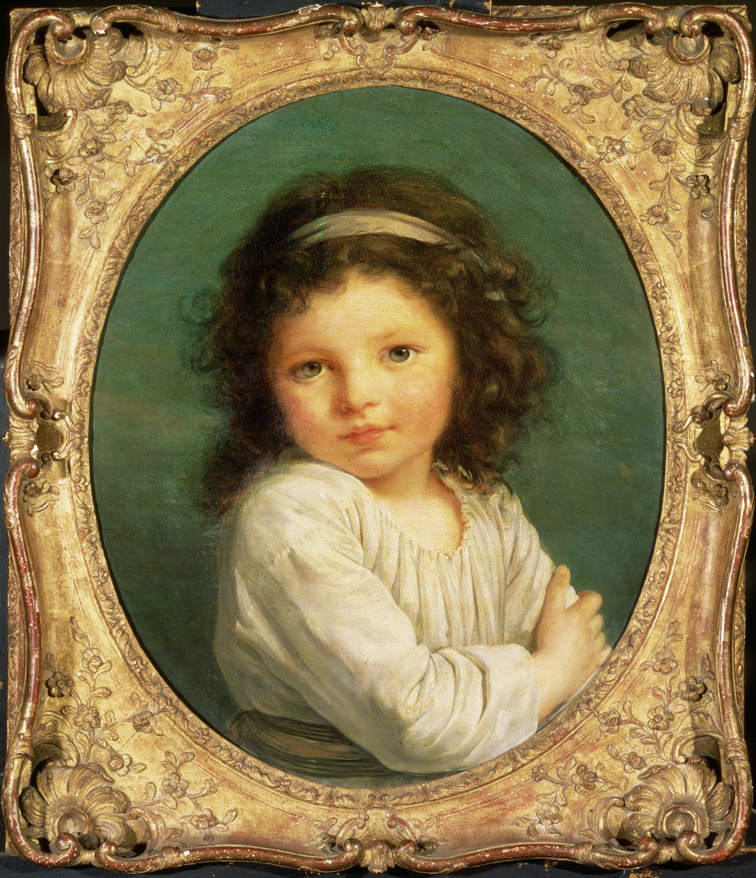 Porträtt av Caroline Lalive de la Briche, 1786 av Elisabeth Louise Vigee Lebrun