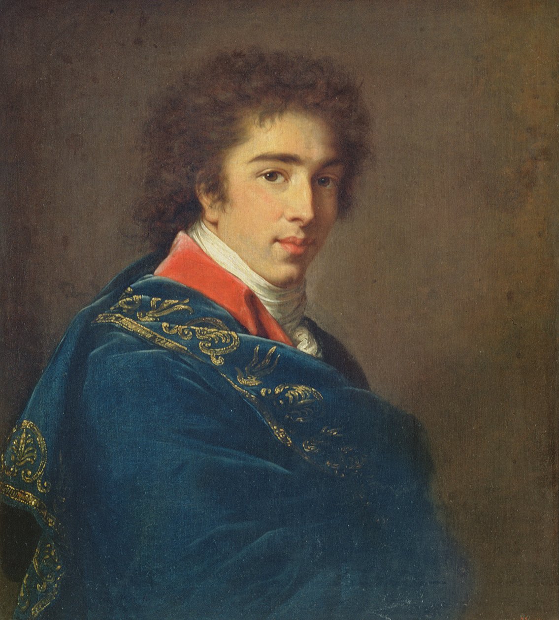 Porträtt av prins Ivan Baryatinsky, 1800 av Elisabeth Louise Vigee Lebrun