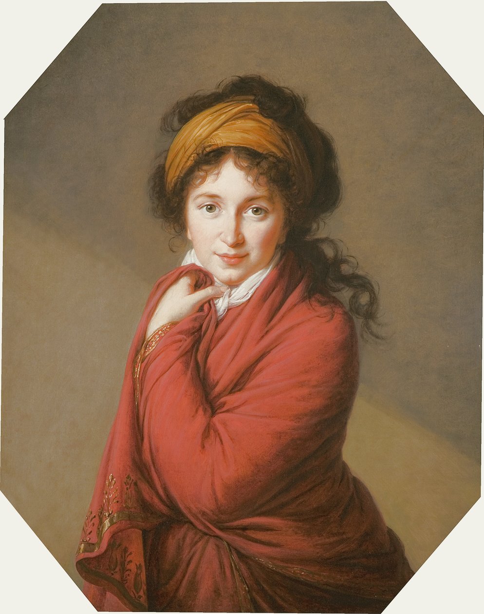 Porträtt av grevinnan Nikolai Nikolaevich Golovin, 1797-1800 av Elisabeth Louise Vigee Lebrun