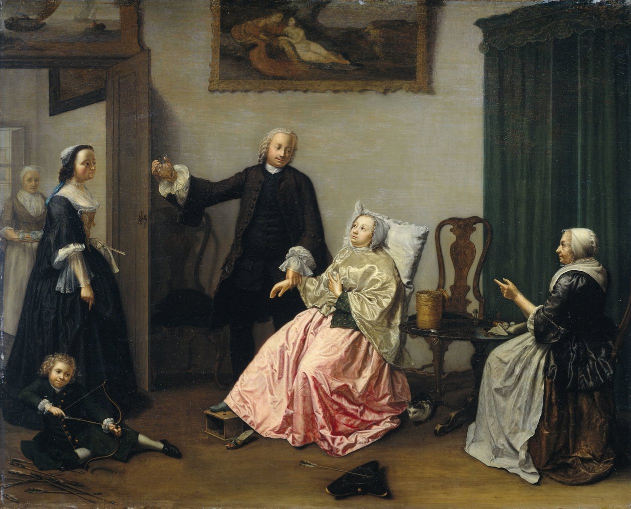 Läkarbesök av Elisabeth Geertruida Wassenbergh