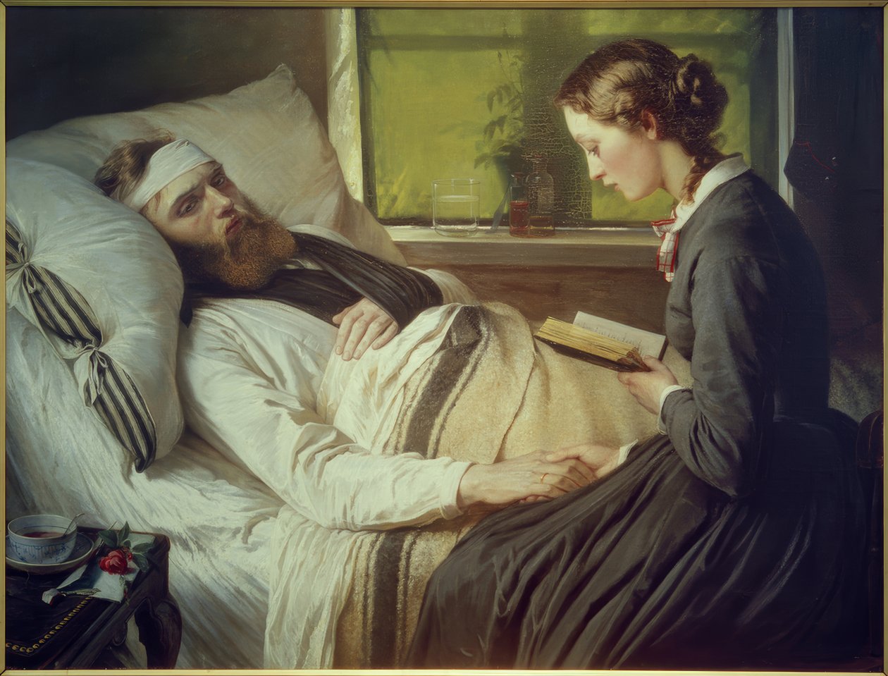 E. Jerichau-Baumann, Den sårade Solda av Elisabeth Jerichau Baumann