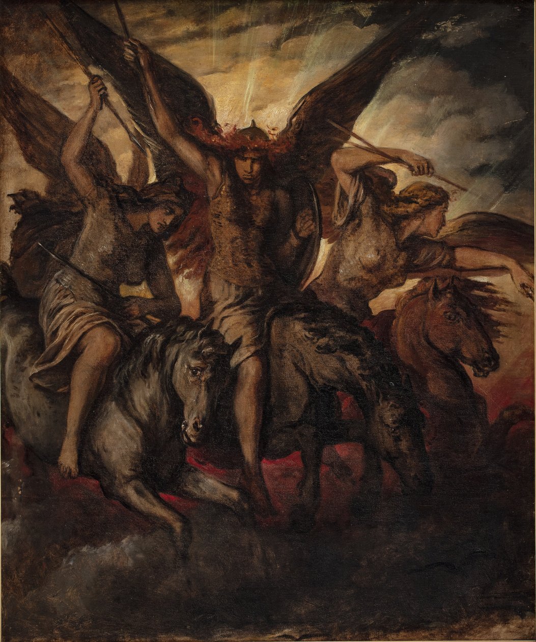 Valkyrior av Elisabeth Jerichau Baumann