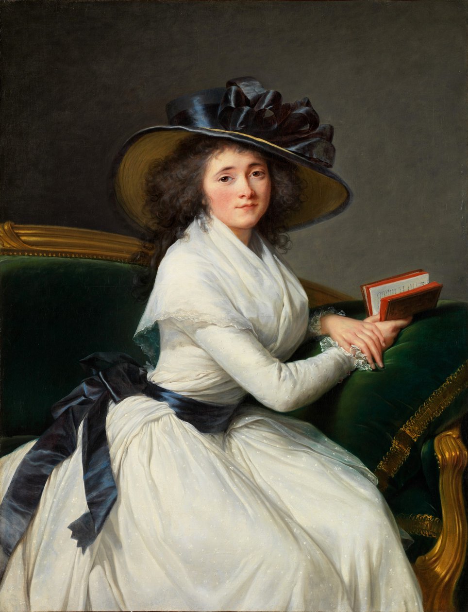 Grevinnan de la Châtre (Marie Charlotte Louise Perrette Aglaé Bontemps, 1762-1848) av Élisabeth Louise Vigée Le Brun