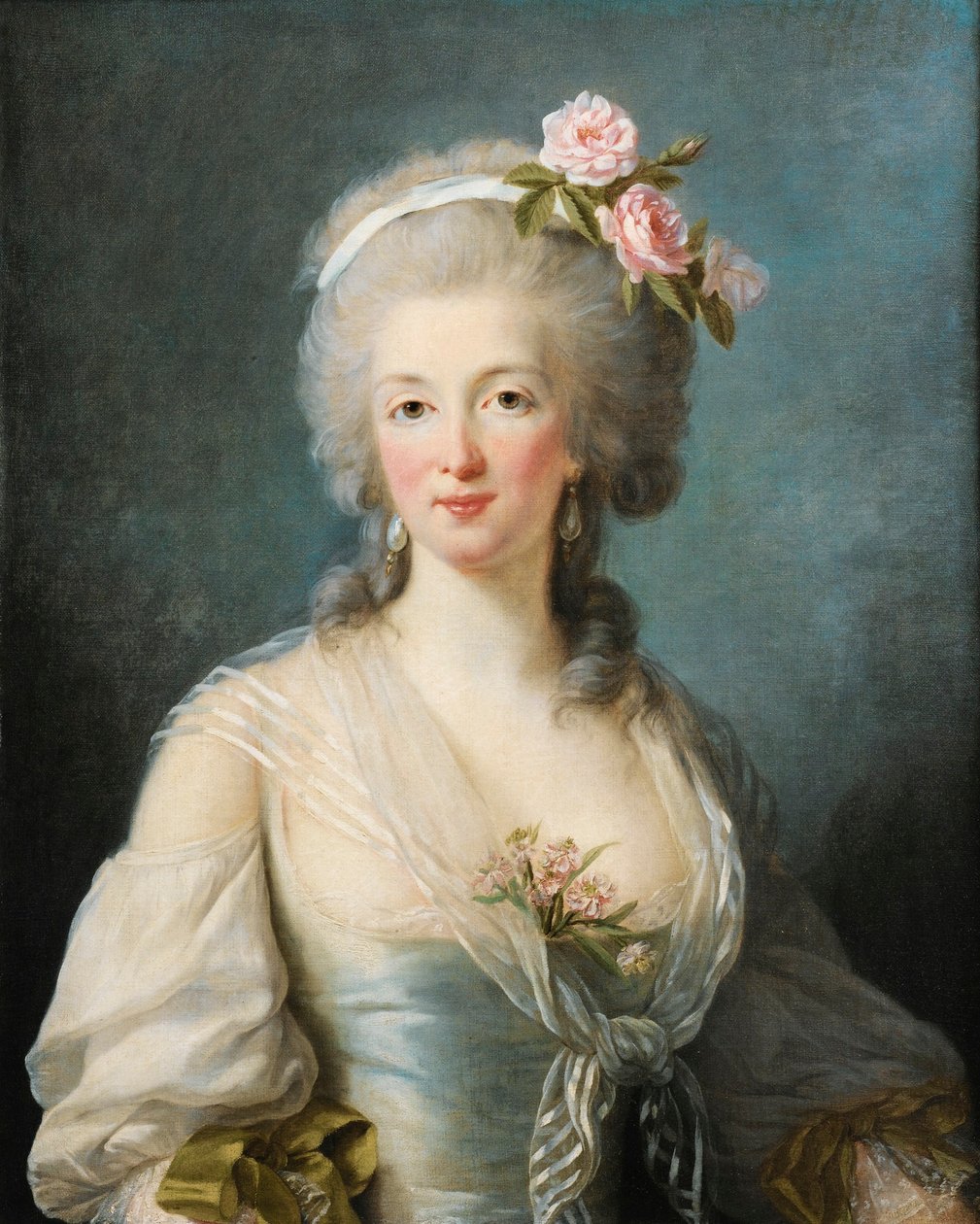 Förmodat porträtt av Jeanne de Valois-Saint-Rémy av Élisabeth Louise Vigée Le Brun