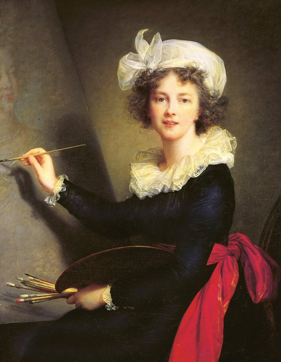 Självporträtt av Élisabeth Louise Vigée Le Brun