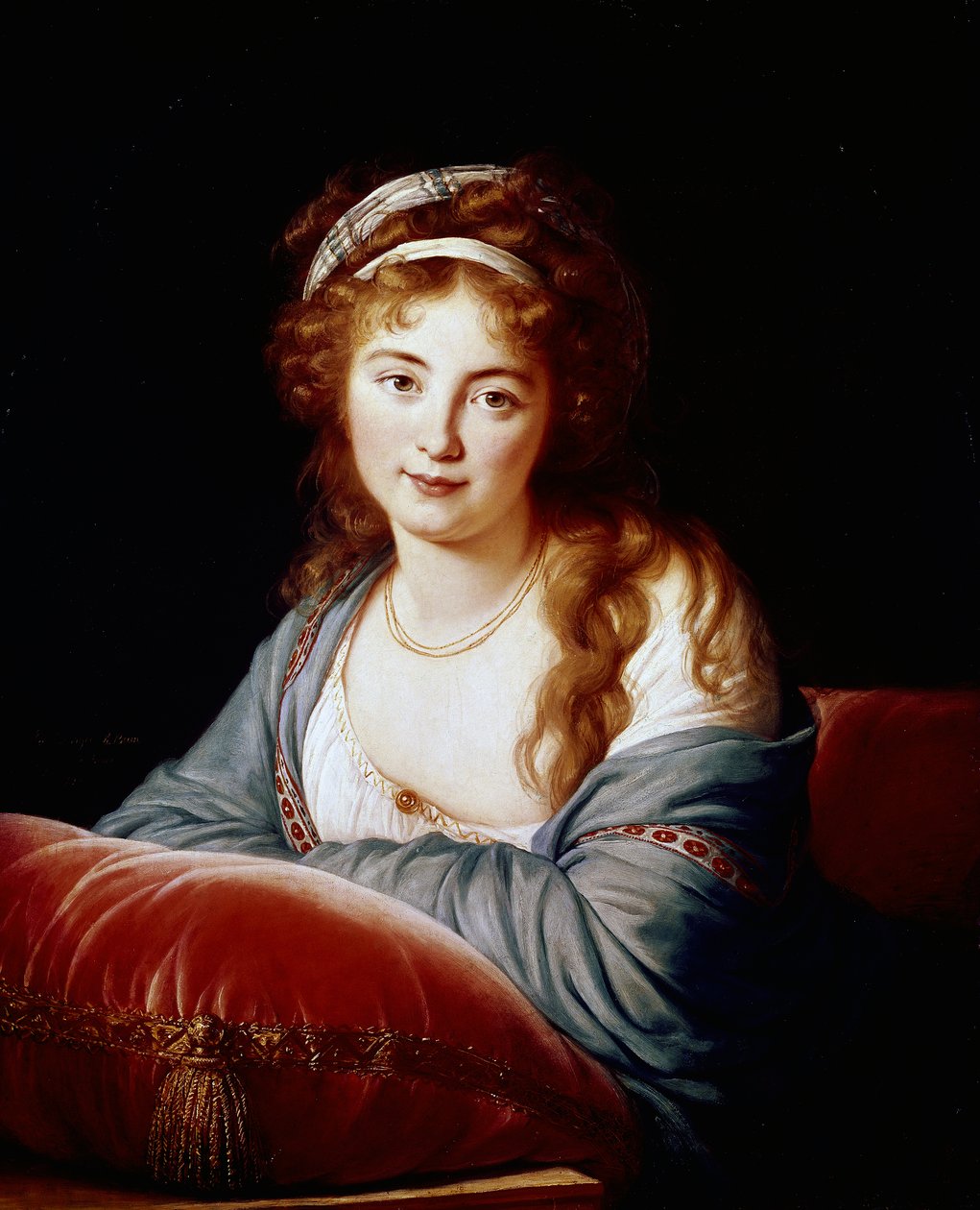 Grevinnan Catherine Vassilievna Skavronskaia (1761-1829), Catherine II:s hedersdam av Elisabeth Louise Vigee Lebrun