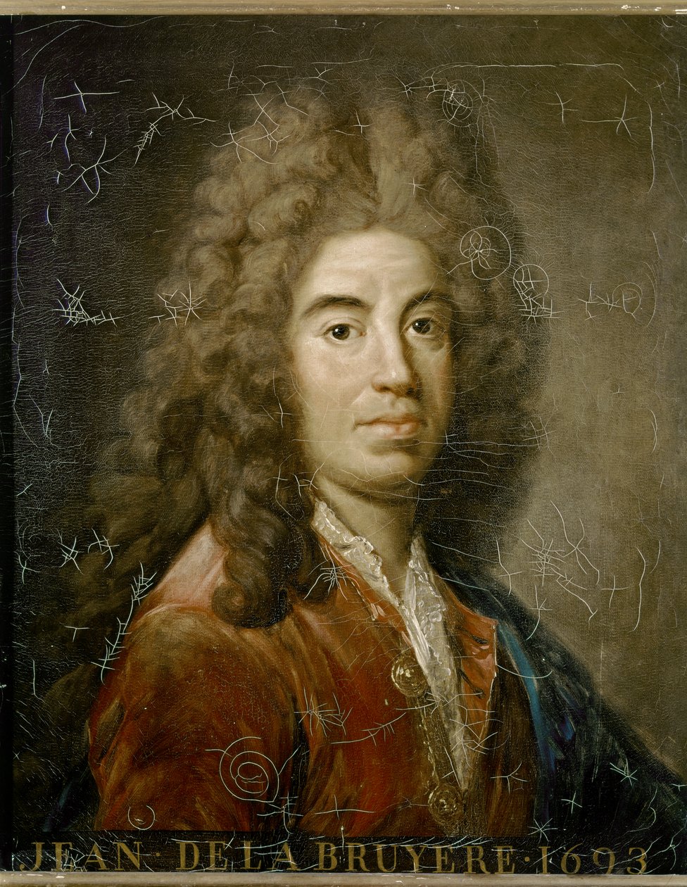 Jean de LA BRUYERE, Porträtt. 1775 (olja på duk) av Elisabeth Louise Vigee Lebrun