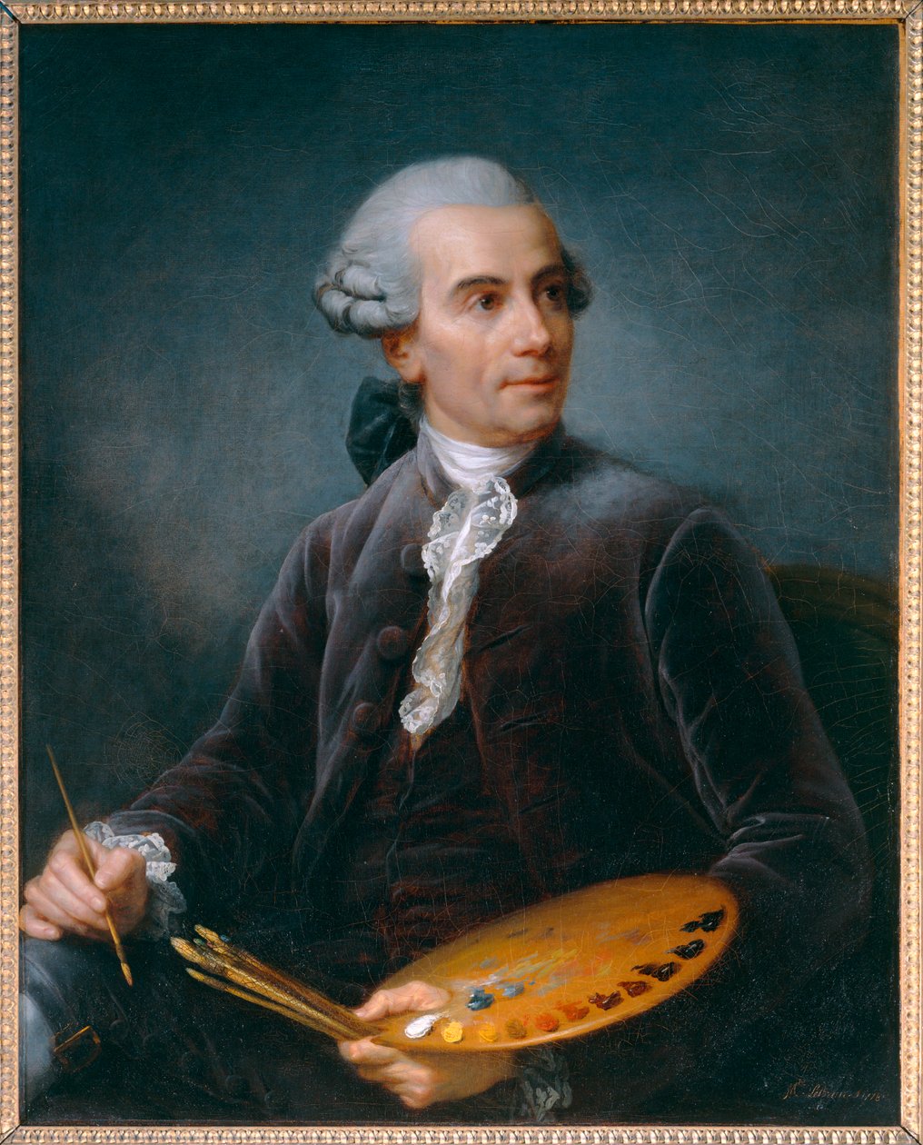 Joseph Vernet, målare ... av Elisabeth Louise Vigee-Lebrun