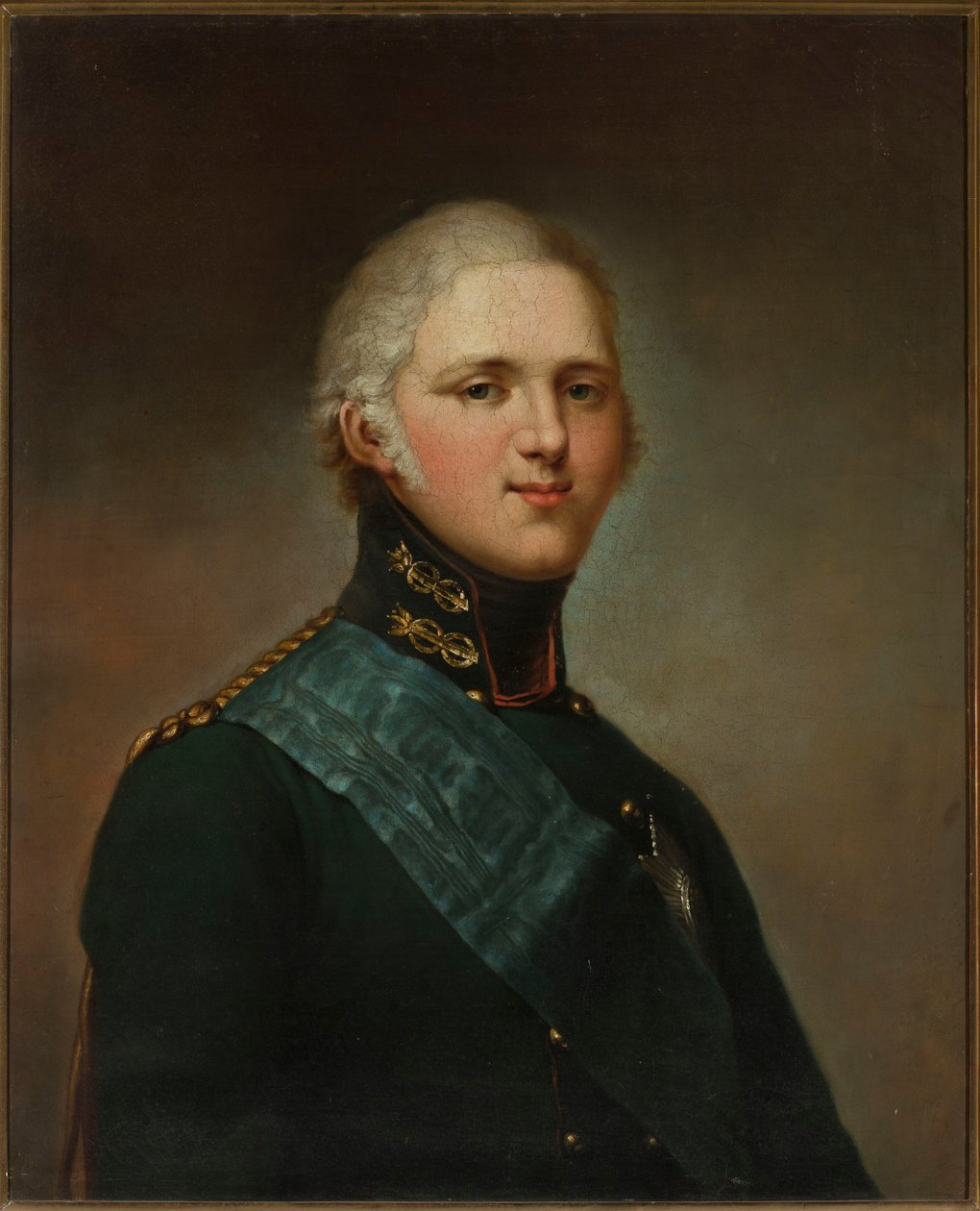 Porträtt av tsar Alexander I av Elisabeth Louise Vigee-Lebrun