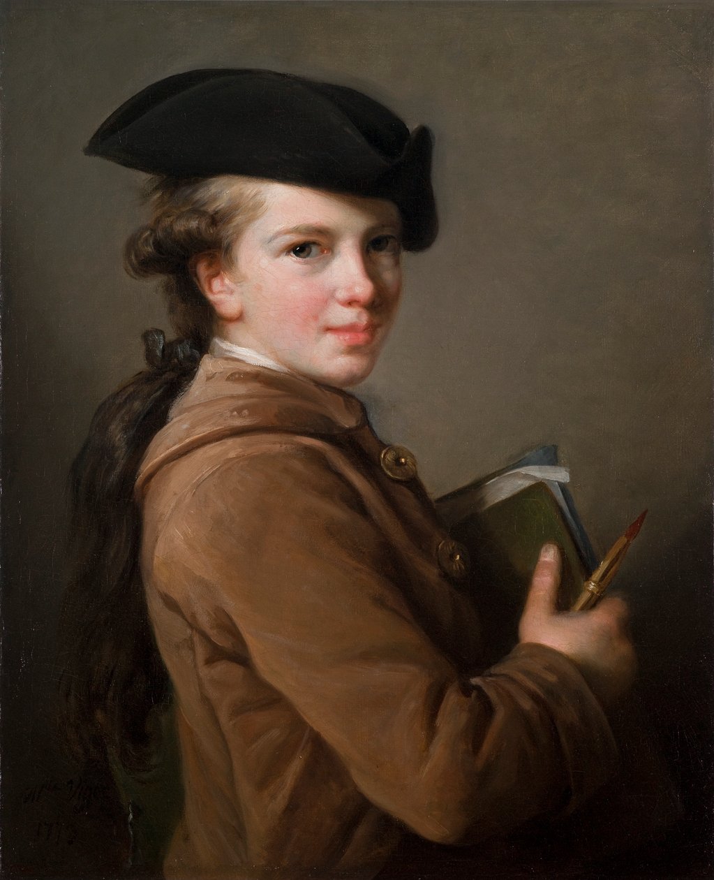 Konstnärens bror av Elisabeth Louise Vigee-Lebrun