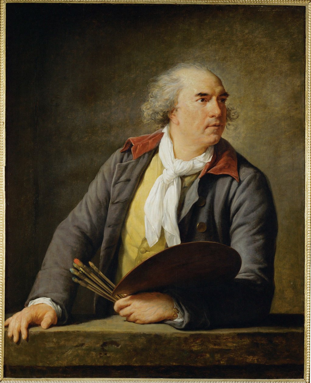 Målaren Hubert Robert ... av Elisabeth Louise Vigee Lebrun