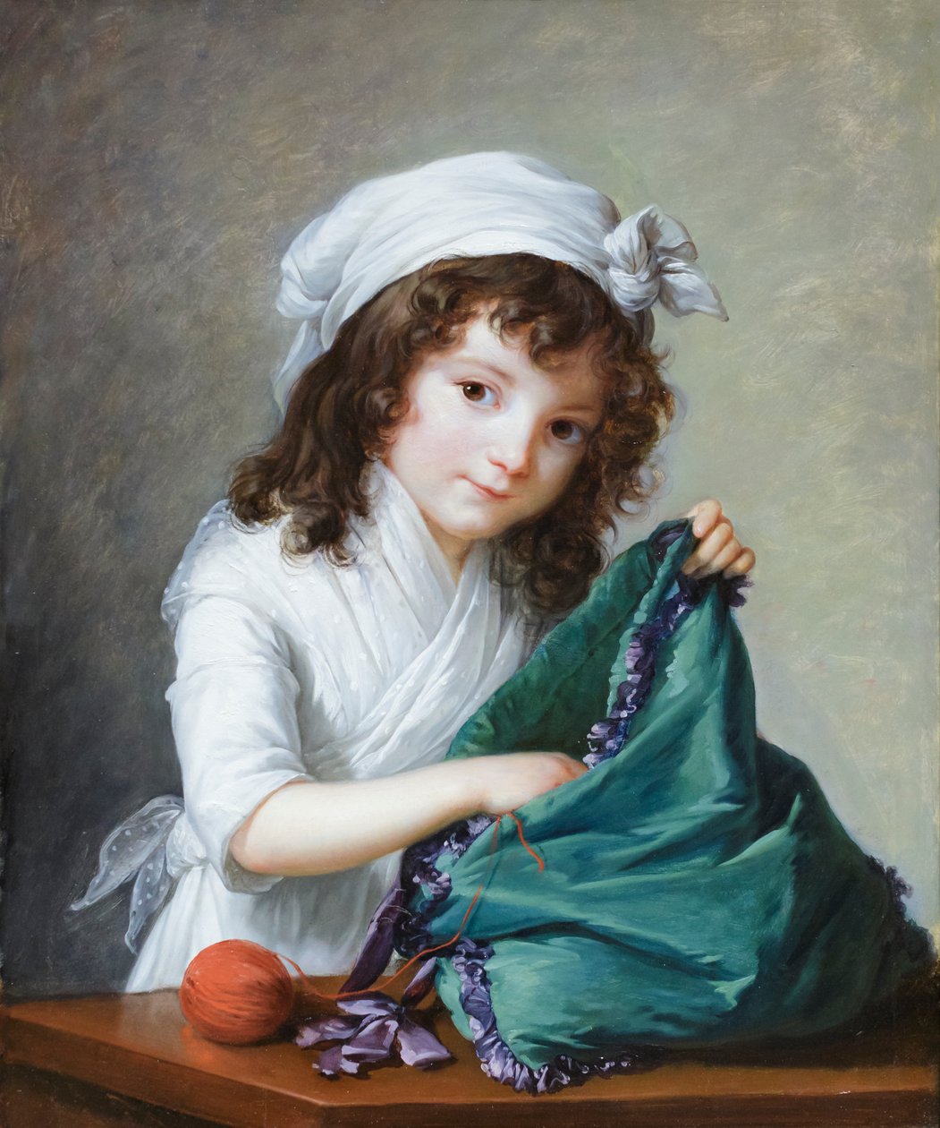 Mademoiselle Brongniart av Elisabeth Louise Vigee Lebrun