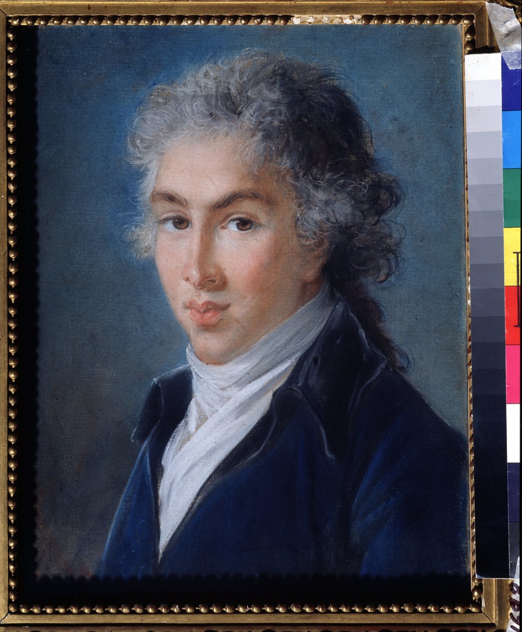 Porträtt av prins Ivan Baryatinsky (1772-1825) (Porträtt av prins Ivan Baryatinsky). Teckning av Marie Louise Elisabeth Vigee Lebrun (1755-1842). Pastell på papper, 49 x 40 cm. Fransk 1700-talskonst. Pushkin Museum of Fine Arts, Moskva. av Elisabeth Louise Vigee Lebrun