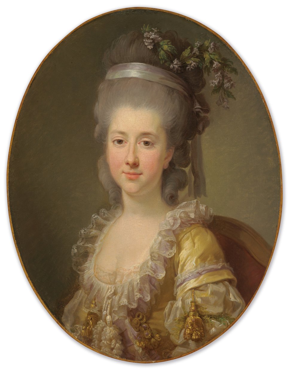 Porträtt av grevinnan Urszula Potocka, född Zamoyska av Elisabeth Louise Vigee Lebrun