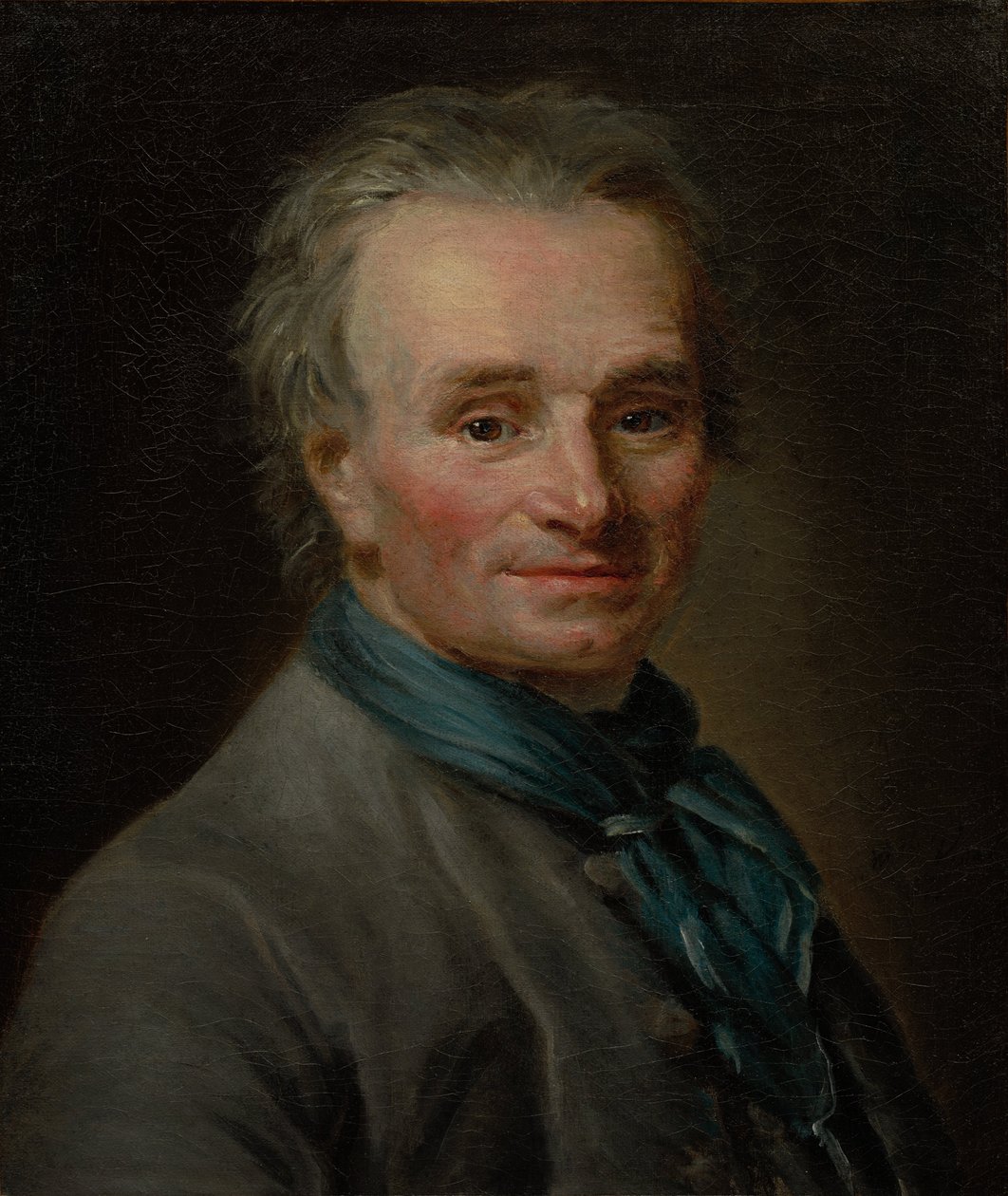 Porträtt av Jean-Baptiste Lemoyne den yngre av Elisabeth Louise Vigee Lebrun