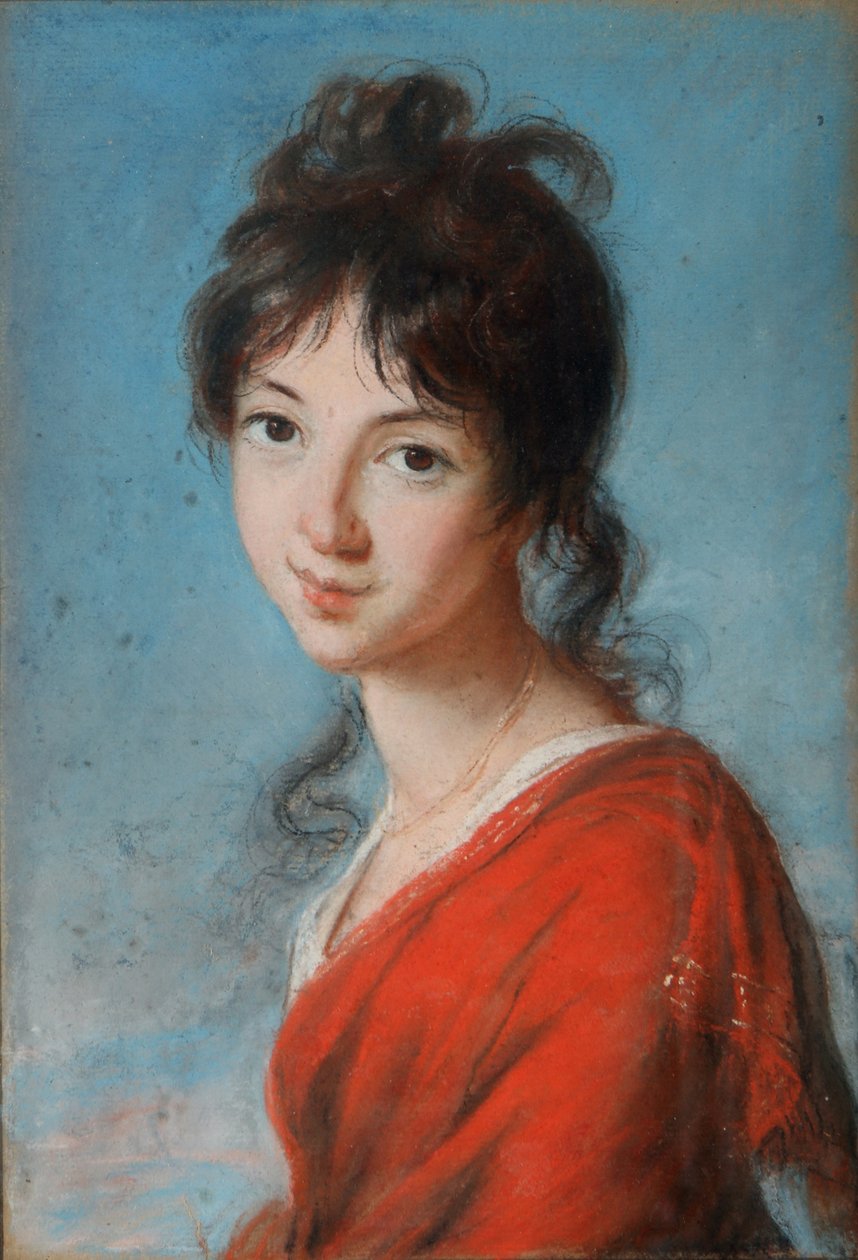 Porträtt av prinsessan Teresa Czartoryska 1785-1868, 1800 av Elisabeth Louise Vigee Lebrun