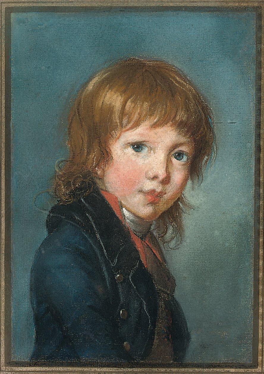 Porträtt av en pojke, 1801 av Elisabeth Louise Vigee Lebrun