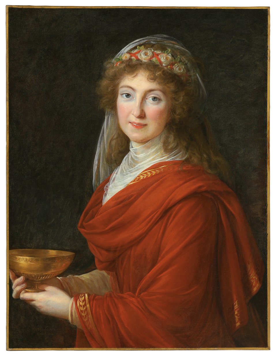 Porträtt av grevinnan Siemontkowsky Bystry av Elisabeth Louise Vigee Lebrun