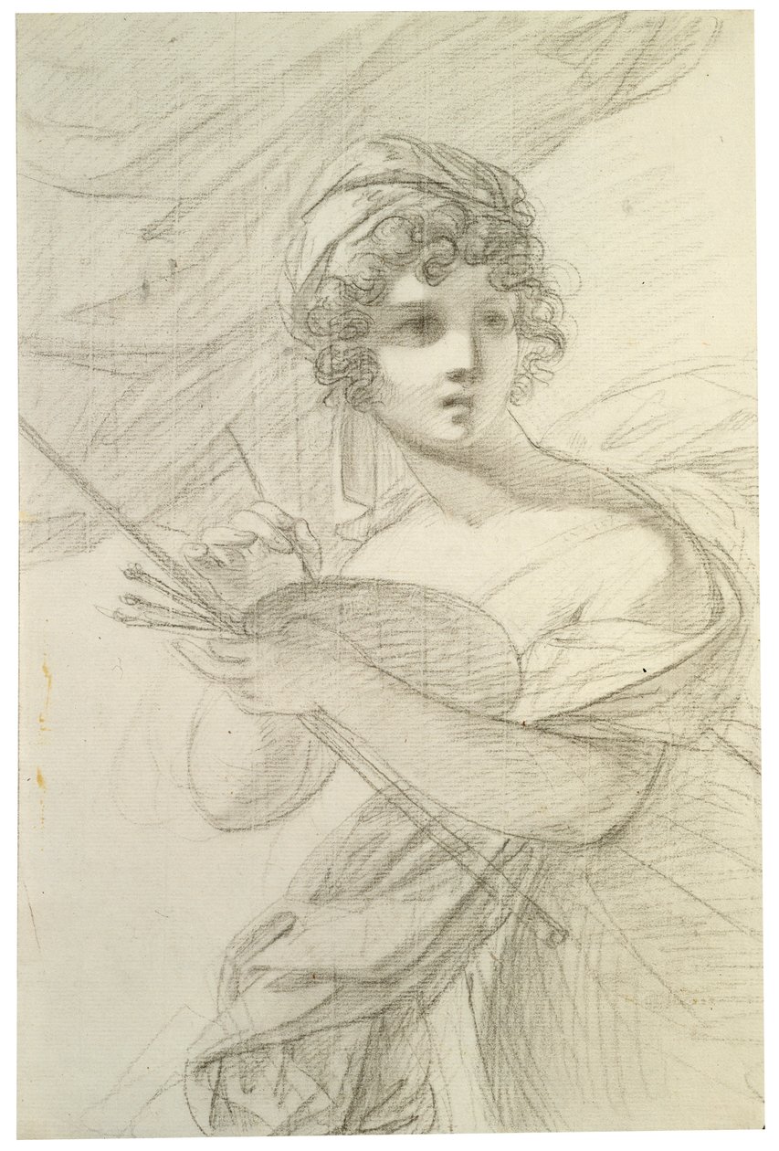Självporträtt, c1800 av Elisabeth Louise Vigee Lebrun