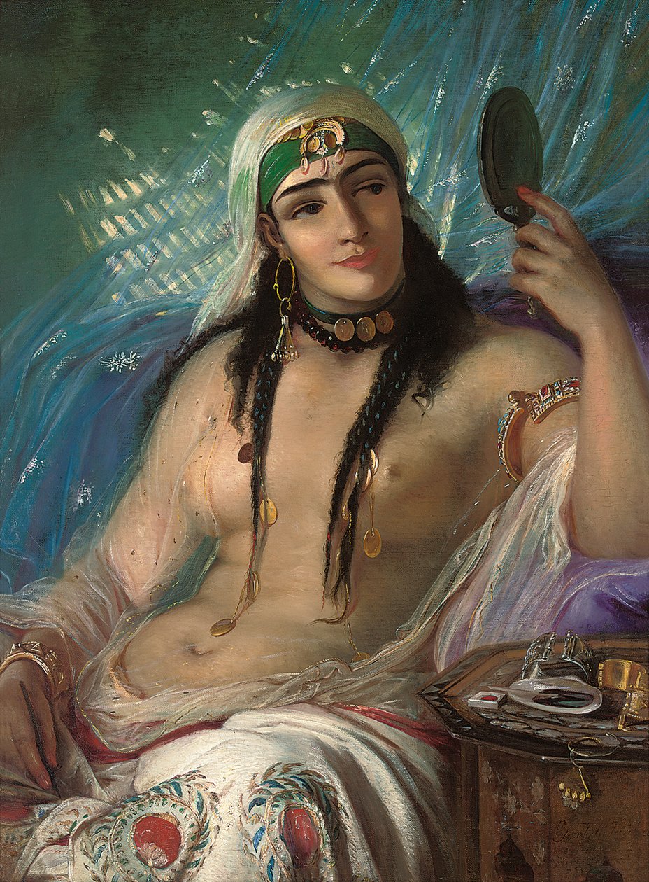 Odalisk av Elisabeth Maria Anna Jerichau Baumann
