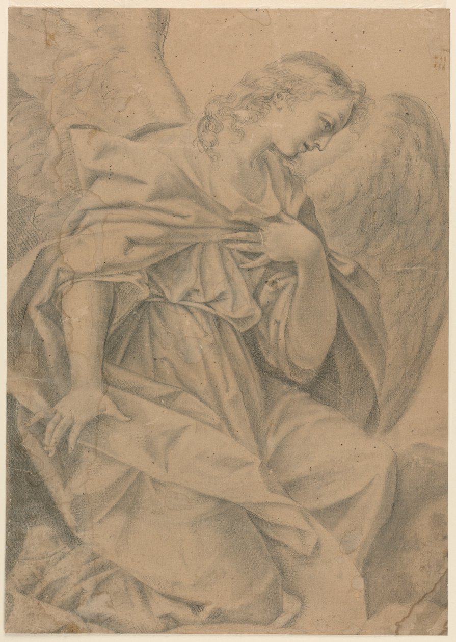 En knästående ängel av Elisabetta Sirani