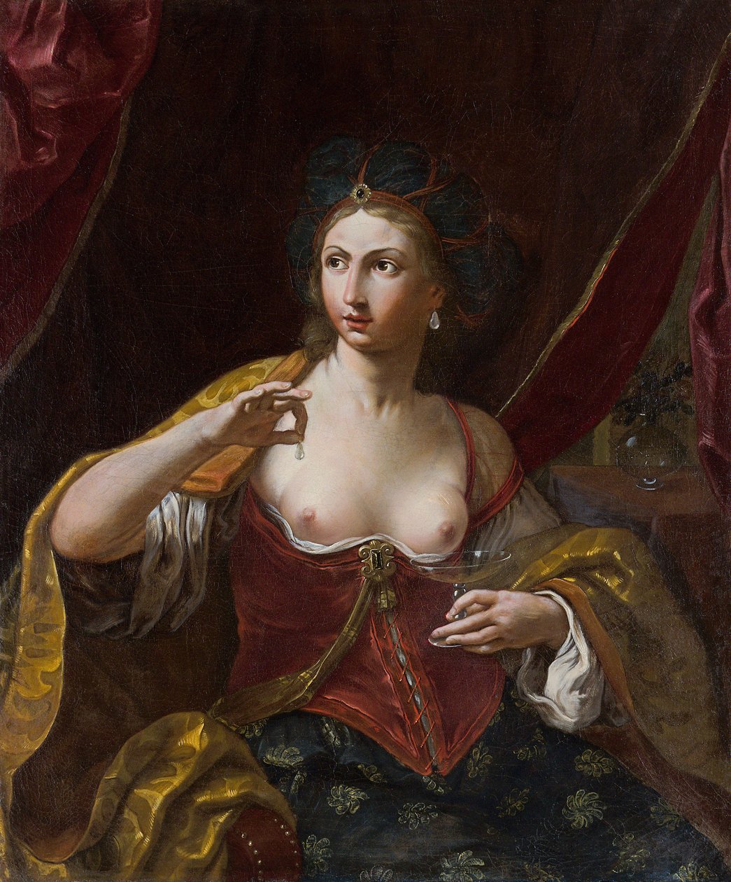 Kleopatra av Elisabetta Sirani