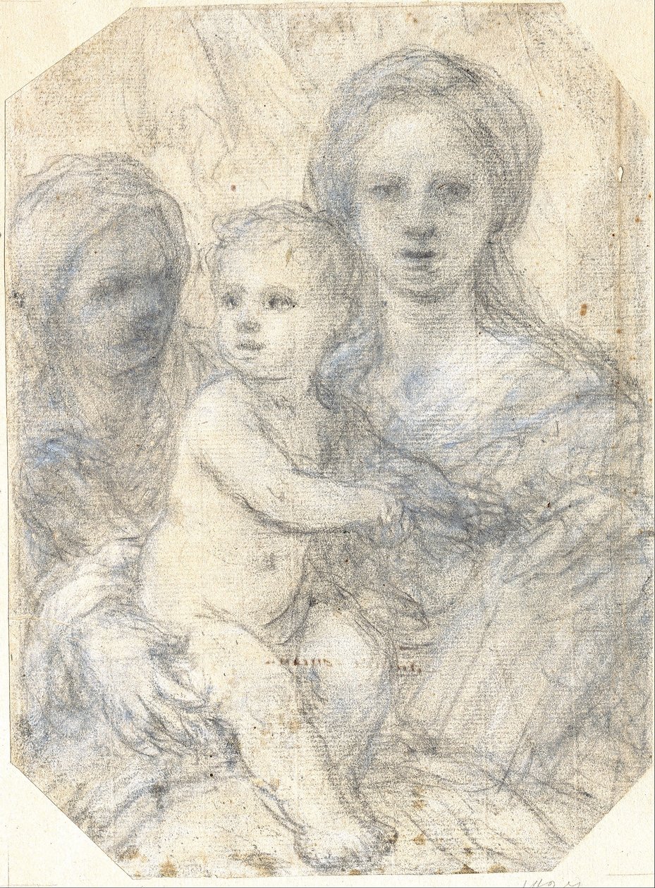 Madonna med barn av Elisabetta Sirani