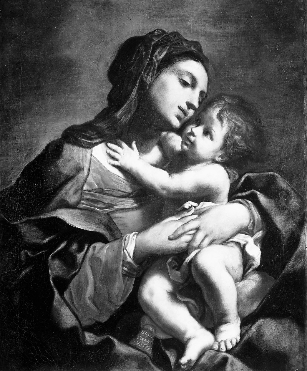 Madonna och barn av Elisabetta Sirani