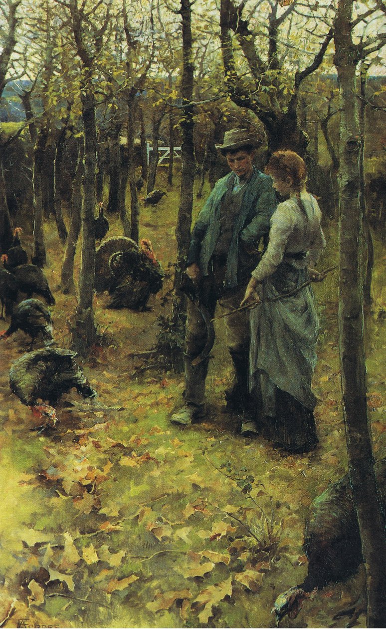 Udkanten af skoven sved av Elizabeth Adela Stanhope Forbes