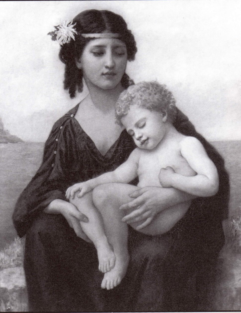 By the Seashore av Elizabeth Jane Gardner Bouguereau